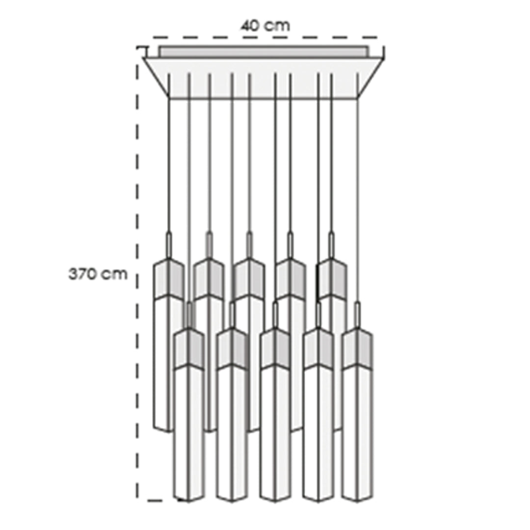 Candil Colgante 2CLTP615