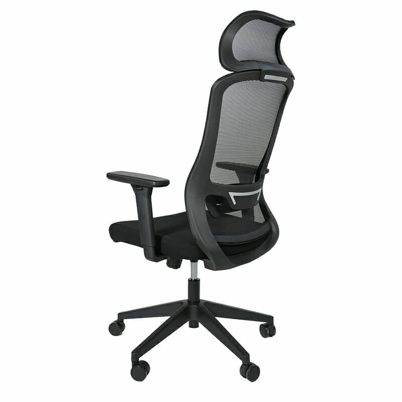 Silla Ejecutiva H7 Mesh Negra – Ergonómica y Moderna para Home Office
