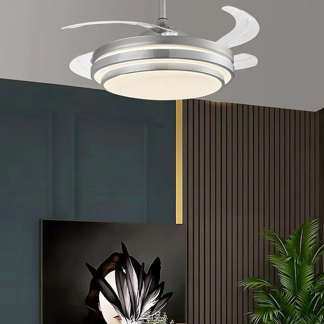 Ventilador Decorativo Genova Cromo