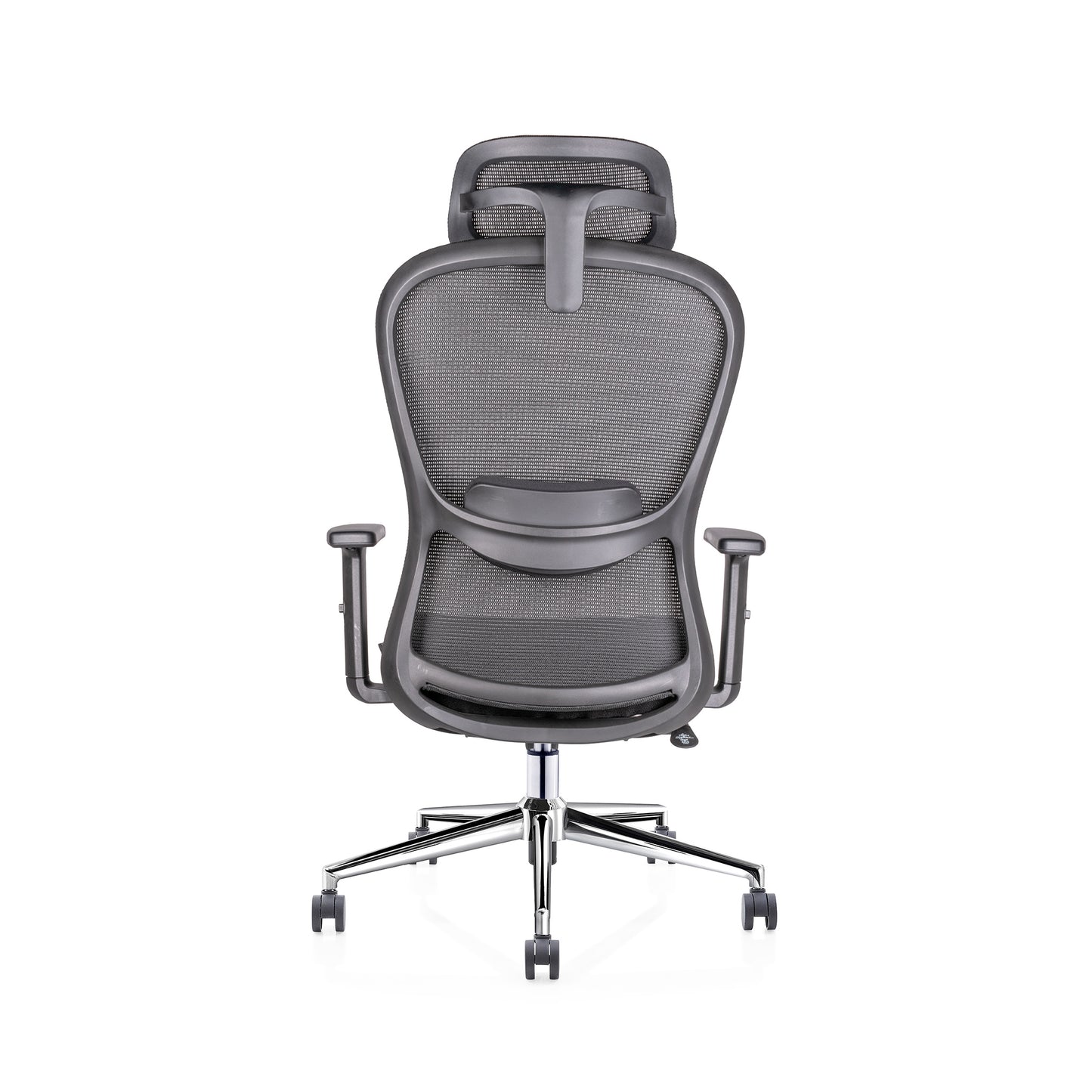 Silla Ejecutiva Athelier OHE-905 Negra – Ergonomía Avanzada con Cabecera y Espuma de Alta Densidad