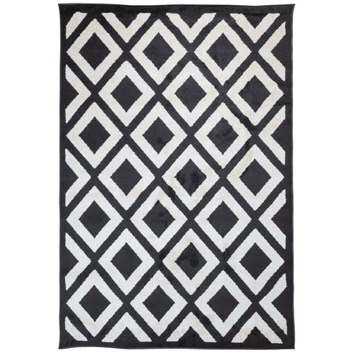 Tapete Decorativo OPTIKA T9057 Crema / Negro – Geométrico · Interior