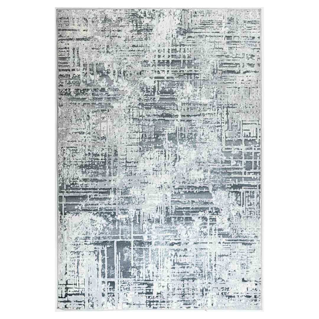 Tapete Decorativo Greta T4056 Gris / Plata – Abstracto · Interior