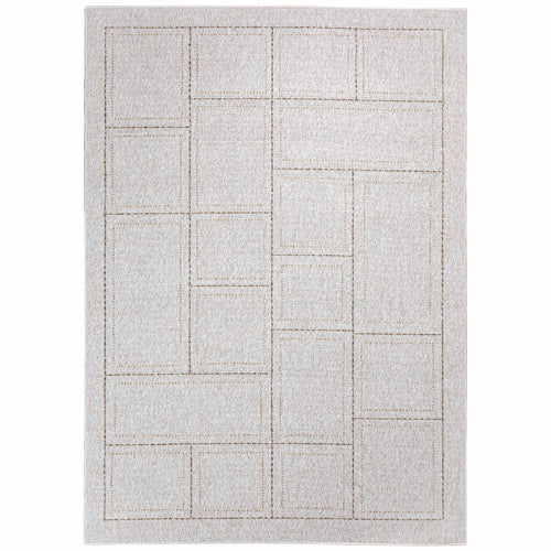 Tapete Decorativo GILMA T2399 Crema / Beige – Geométrico · Interior