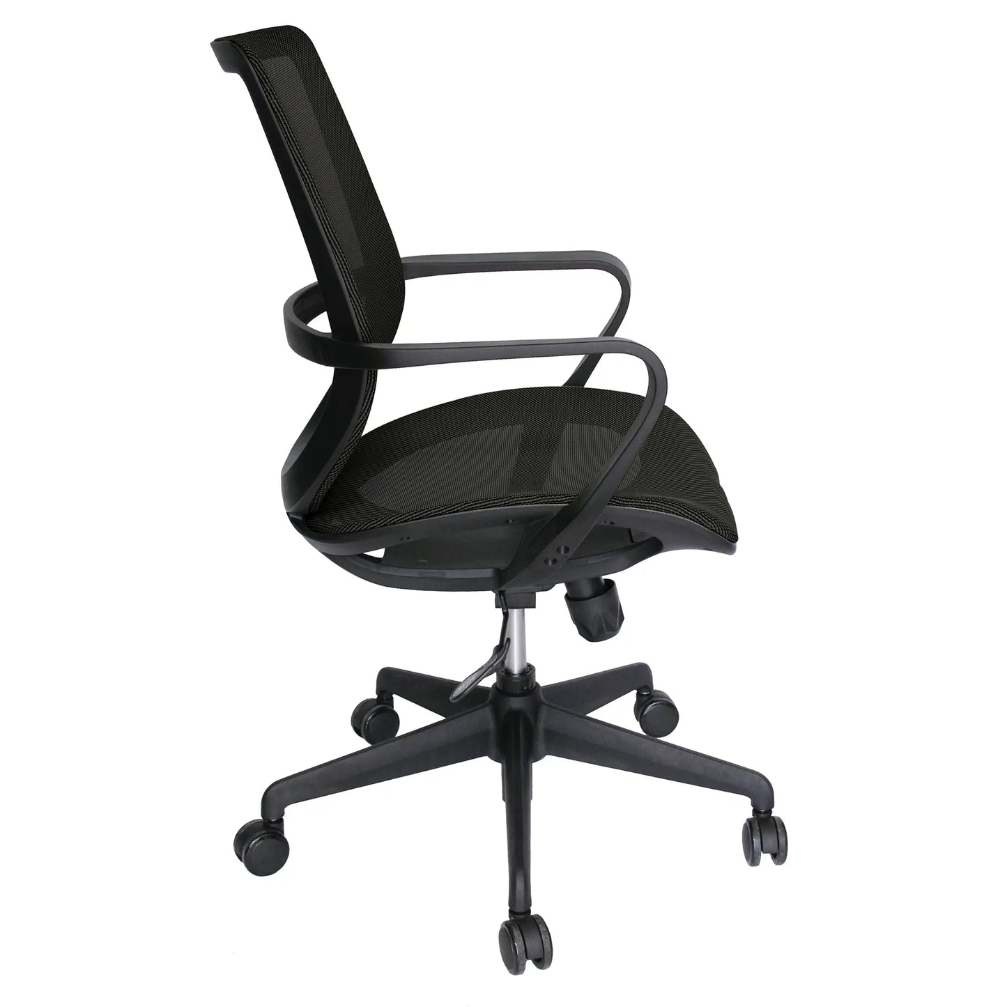Silla Operativa Evolution OHE-99 Negra – Ergonomía Funcional y Movilidad Total