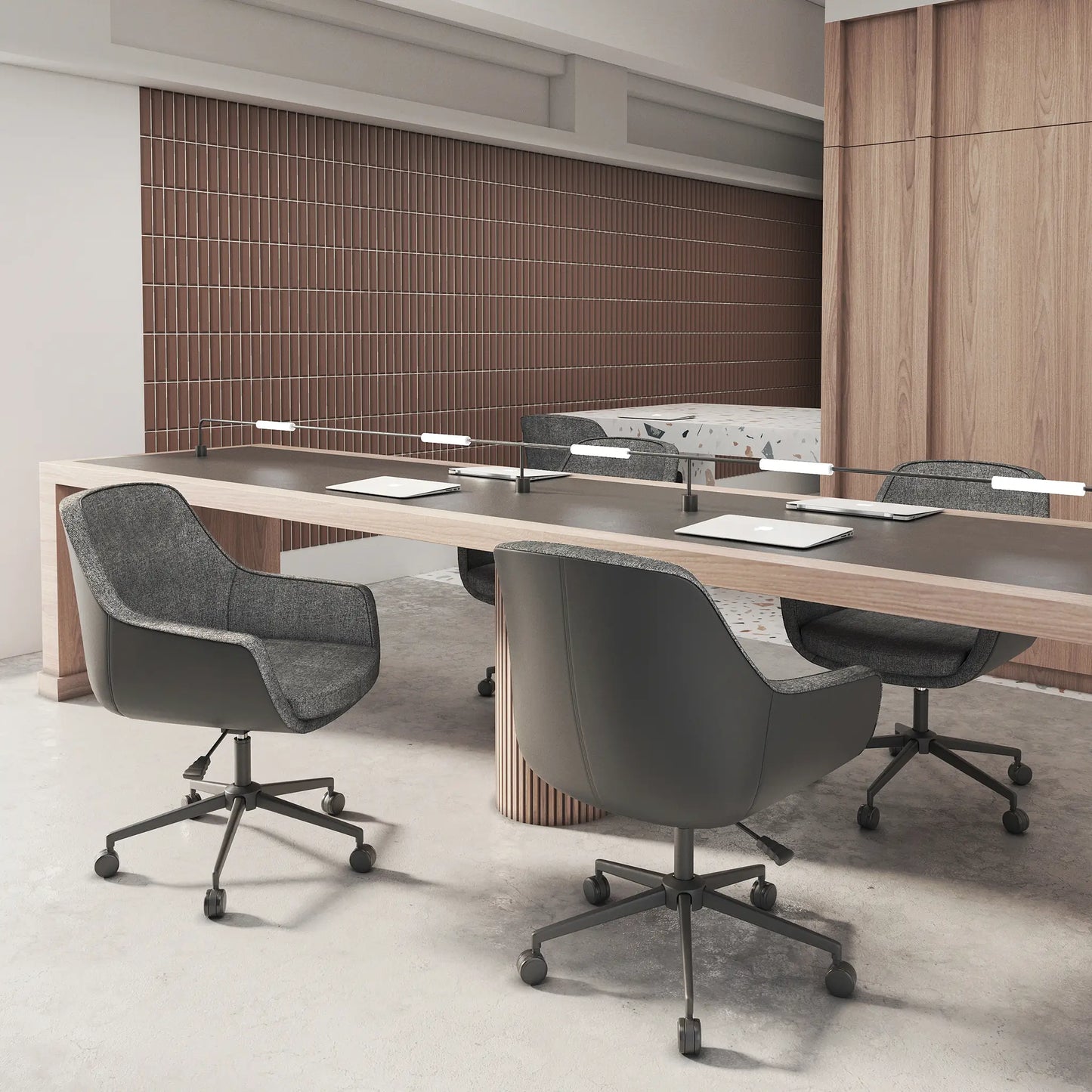 Silla Ejecutiva Tripoli OHE-2005 Negro – Acabado Bicolor Premium con Ergonomía Profesional