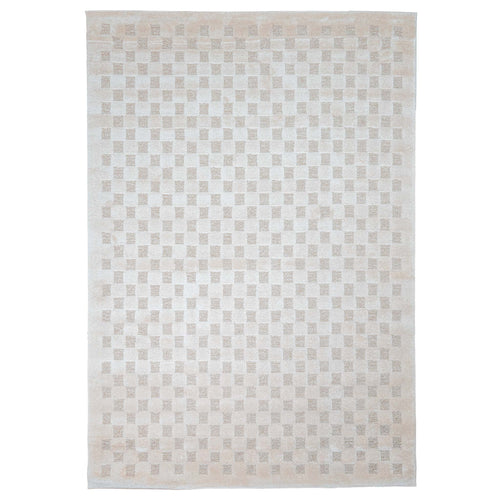 Tapete Decorativo ARAS R3012 Beige / Beige – Geométrico · Interior