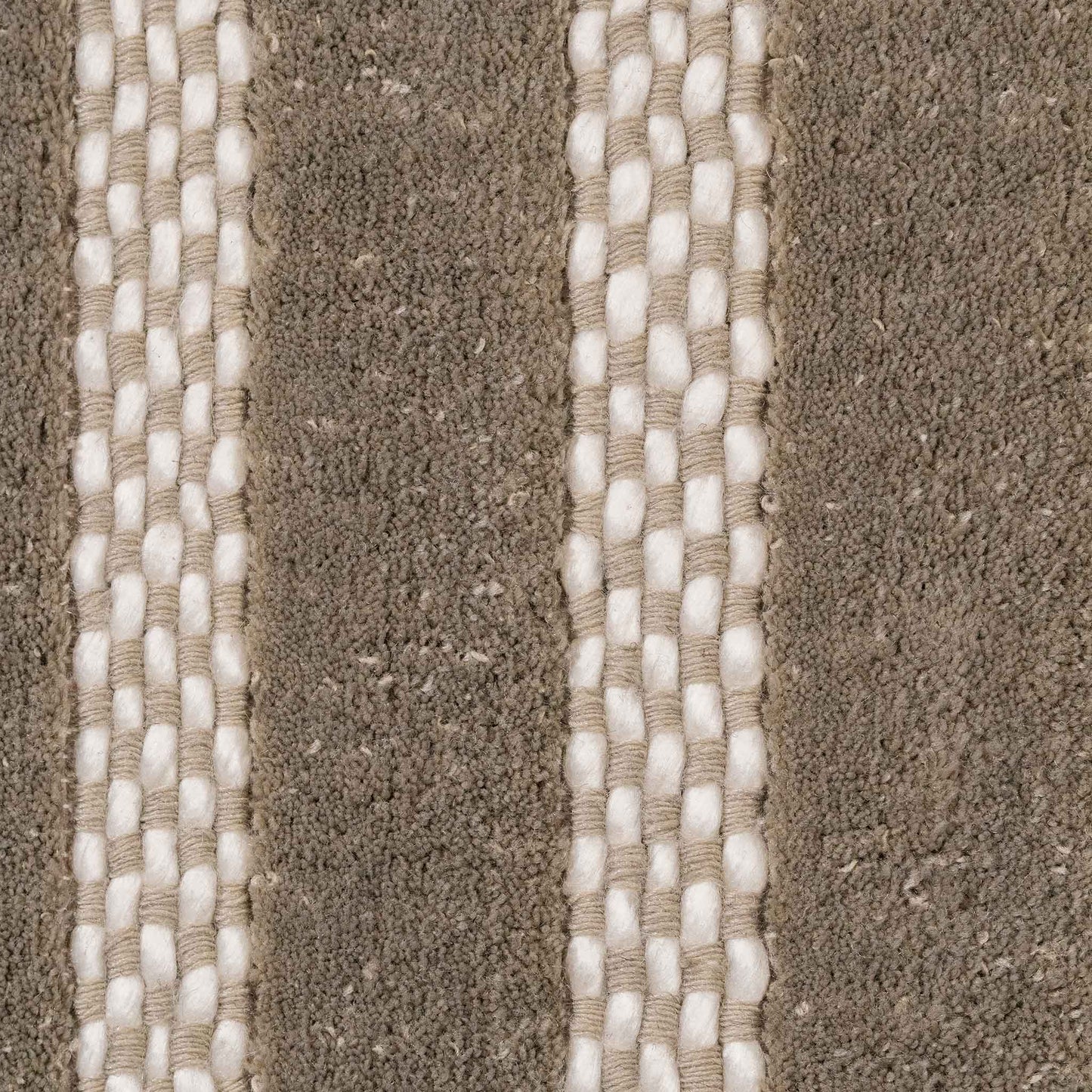 Tapete Decorativo BEAS A2004 - Gris - PET | Algodón - Hecho a Mano - Dorzav