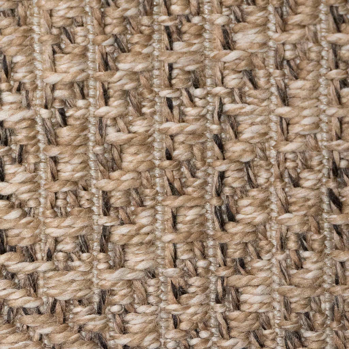 Tapete Decorativo BIGA R3001 - Beige - Polipropileno - Hecho a Máquina - Dorzav