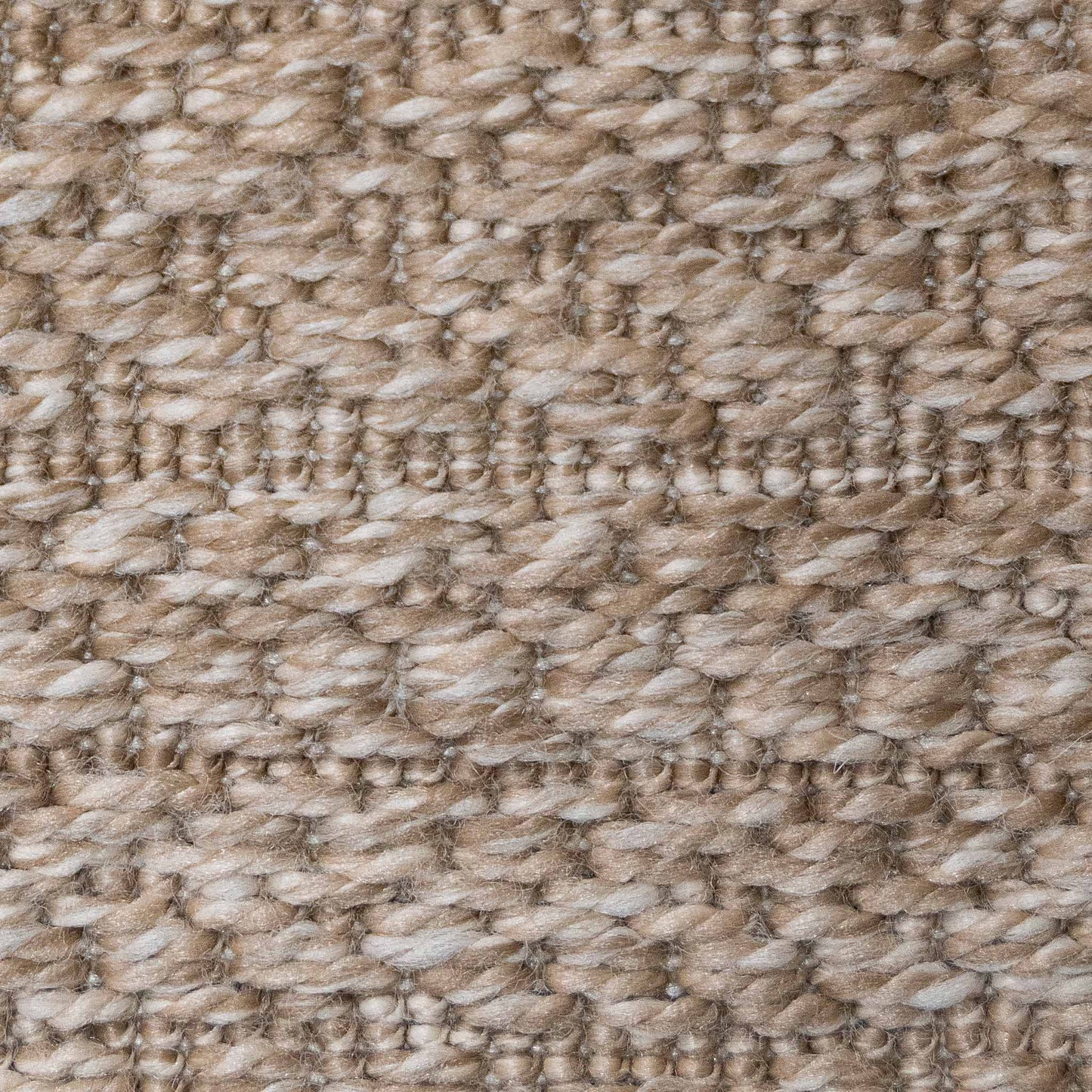 Tapete Decorativo BIGA R3003 - Beige - Polipropileno - Hecho a Máquina - Dorzav