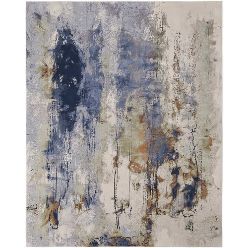 Tapete Decorativo CLIO 39K1F Azul / Multicolor – Abstracto · Interior