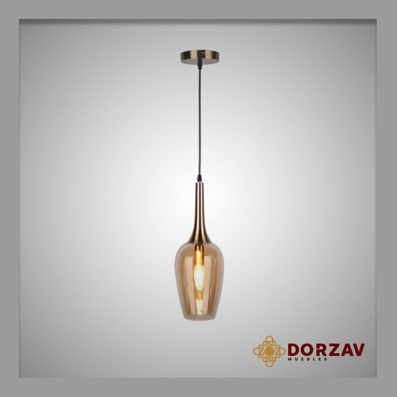 Candil Colgante Cadiz Ambar