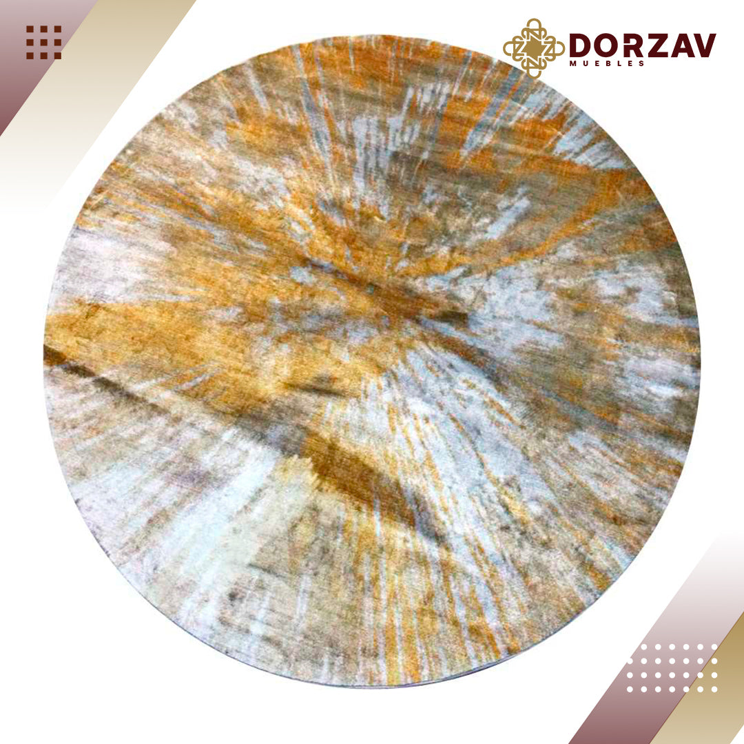 Tapete Decorativo Redondo Dárica T2106N