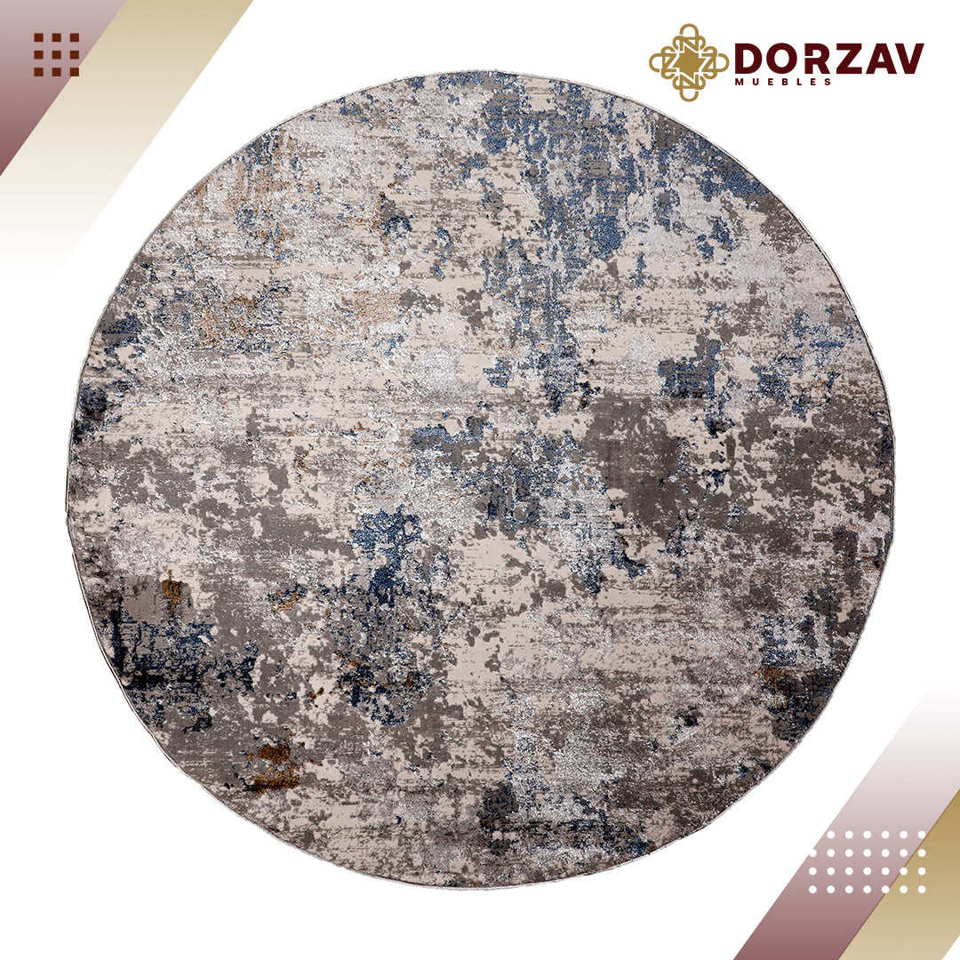 Tapete Decorativo Redondo Dárica T2071