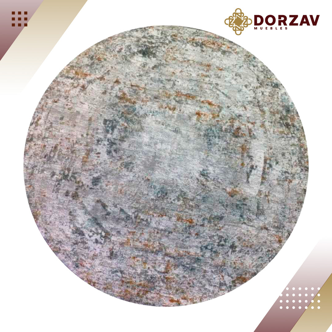 Tapete Decorativo Redondo Eymen T2210