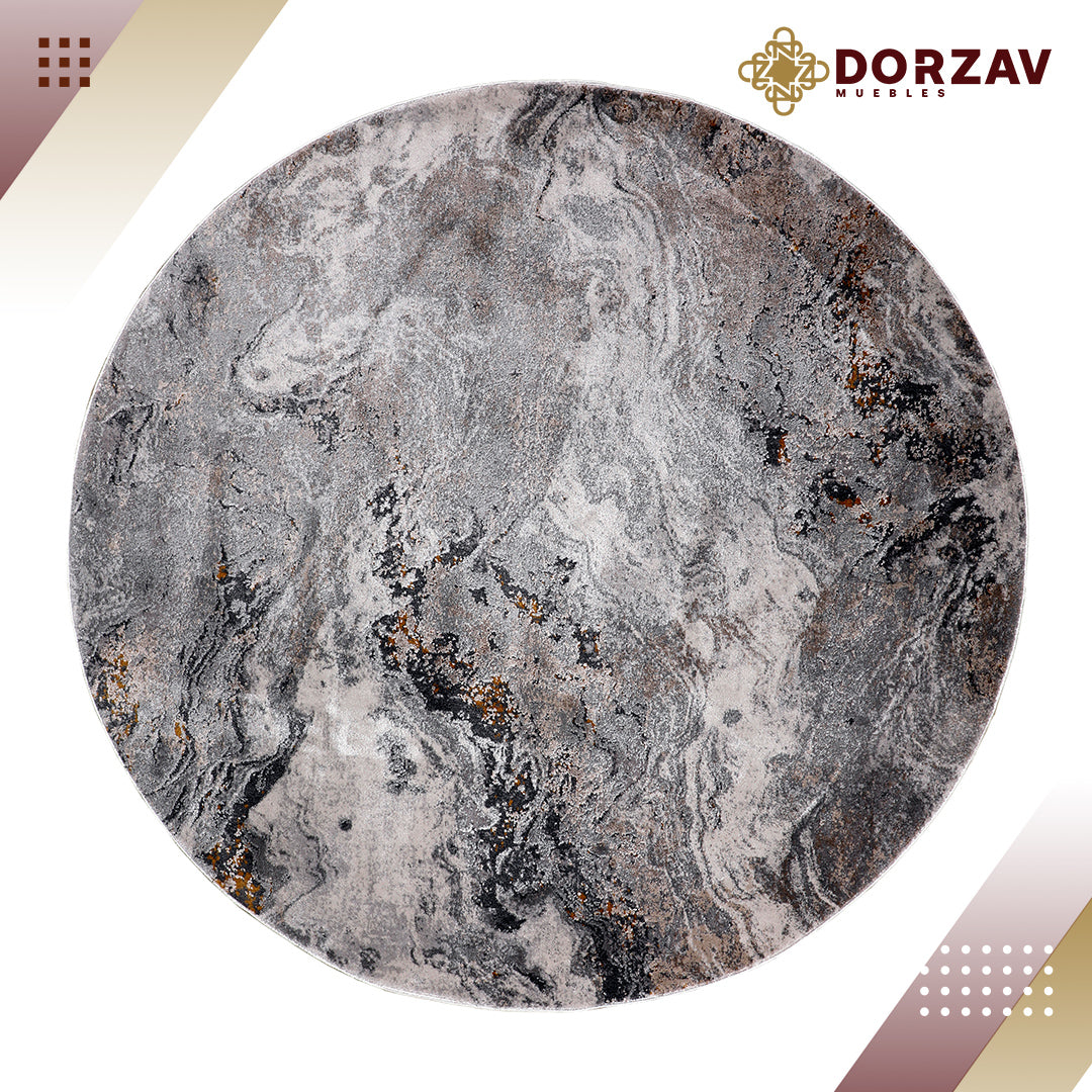 Tapete Decorativo Redondo Hadim T2095