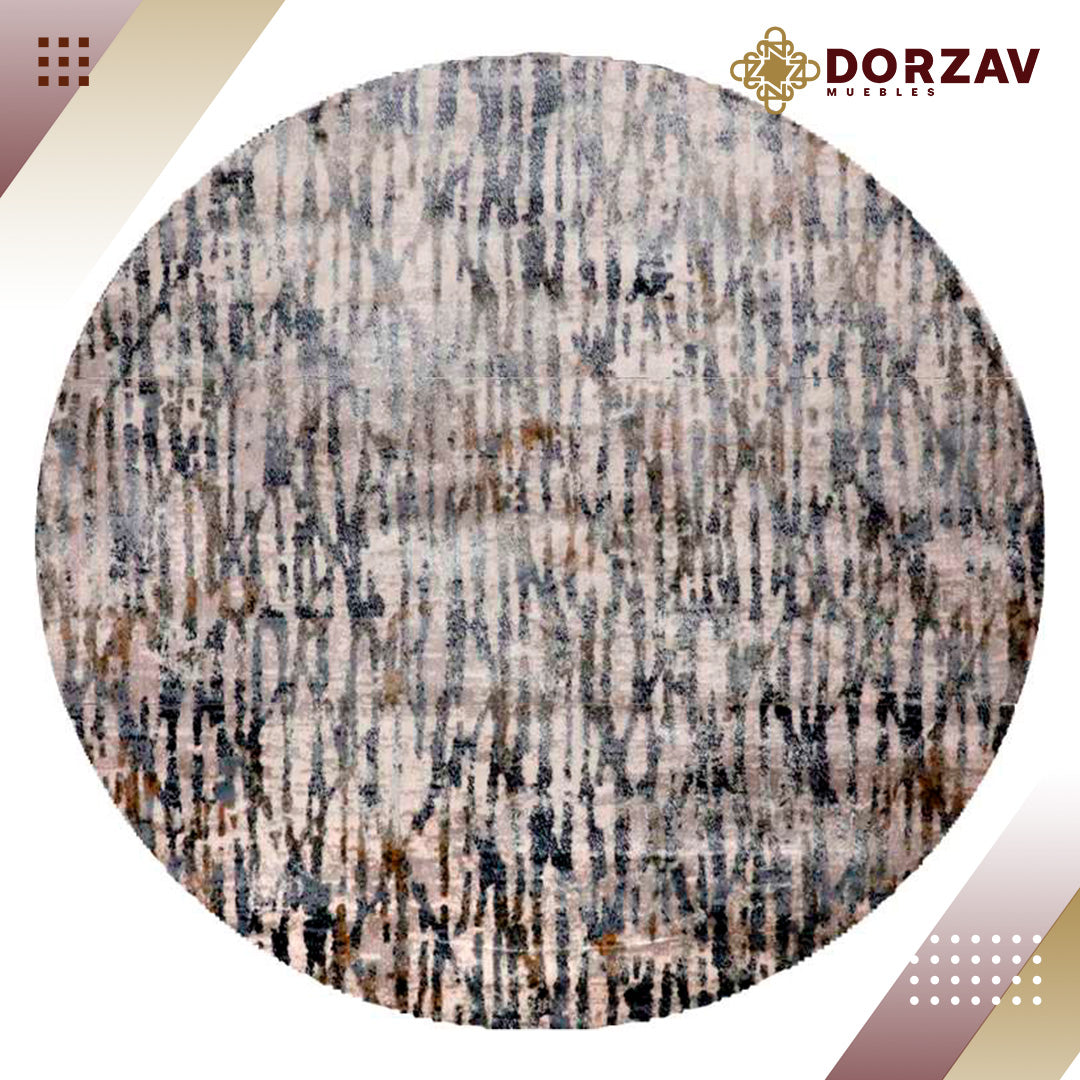 Tapete Decorativo Redondo Side T2083