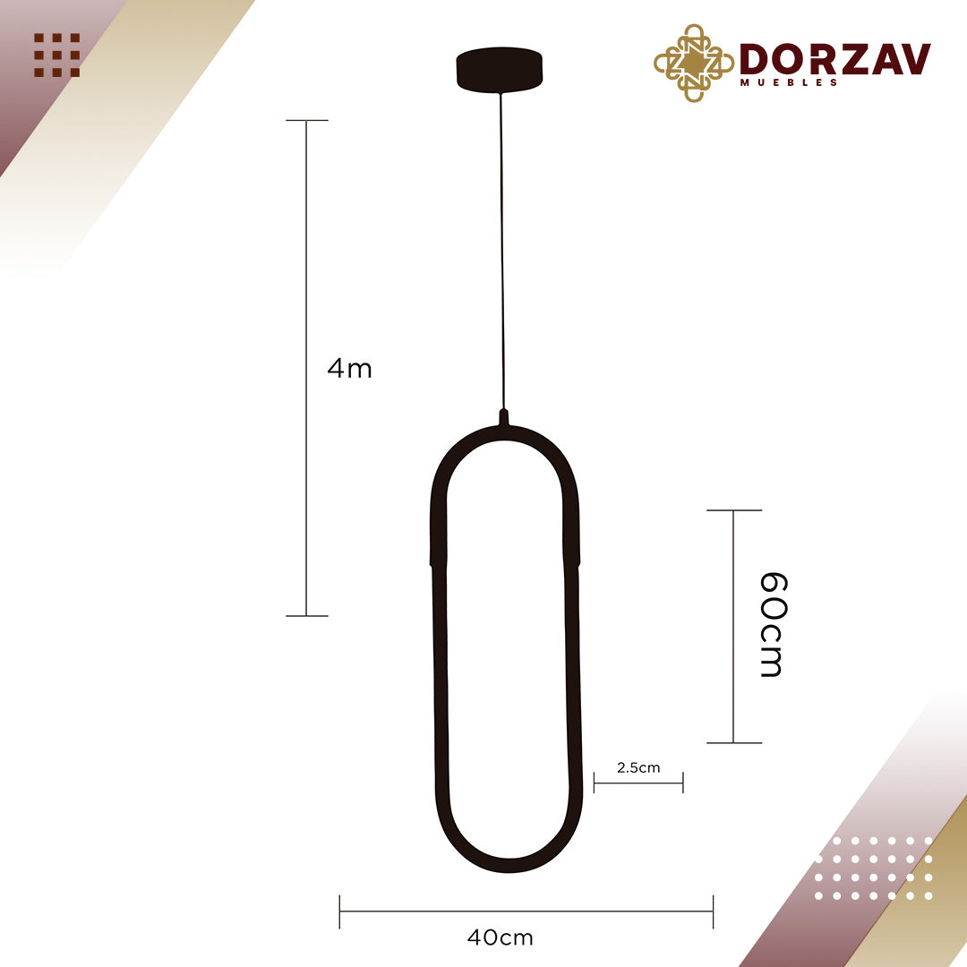 Candil Colgante Unnu