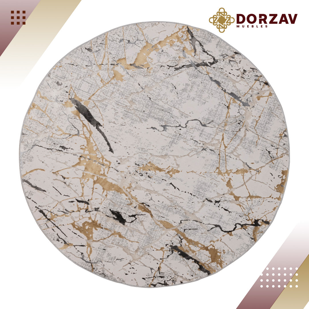 Tapete Decorativo Redondo Zaria T2187