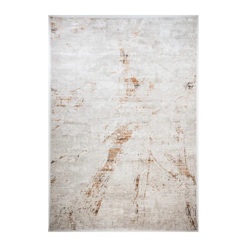 Tapete Decorativo GAMZE T2353 Gris / Crema – Abstracto · Interior