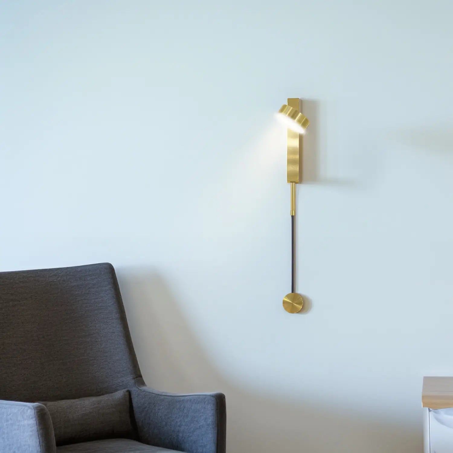 Arbotante Moderno 2ADW02 Dorado Class Iluminación