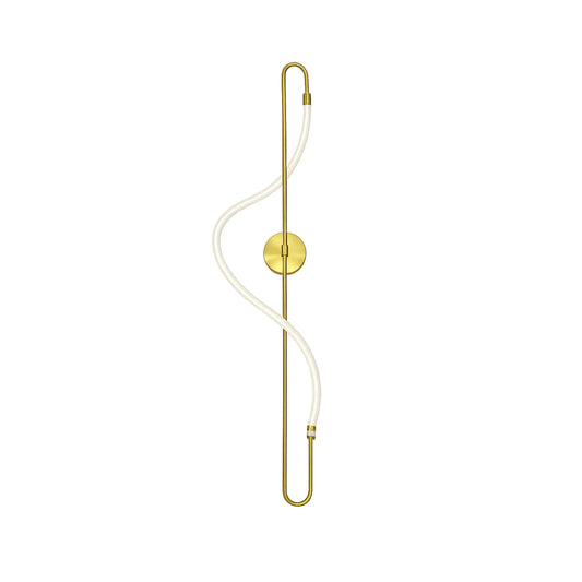 Arbotante Minimalista 2ATP124 Dorado y Blanco Class Iluminación