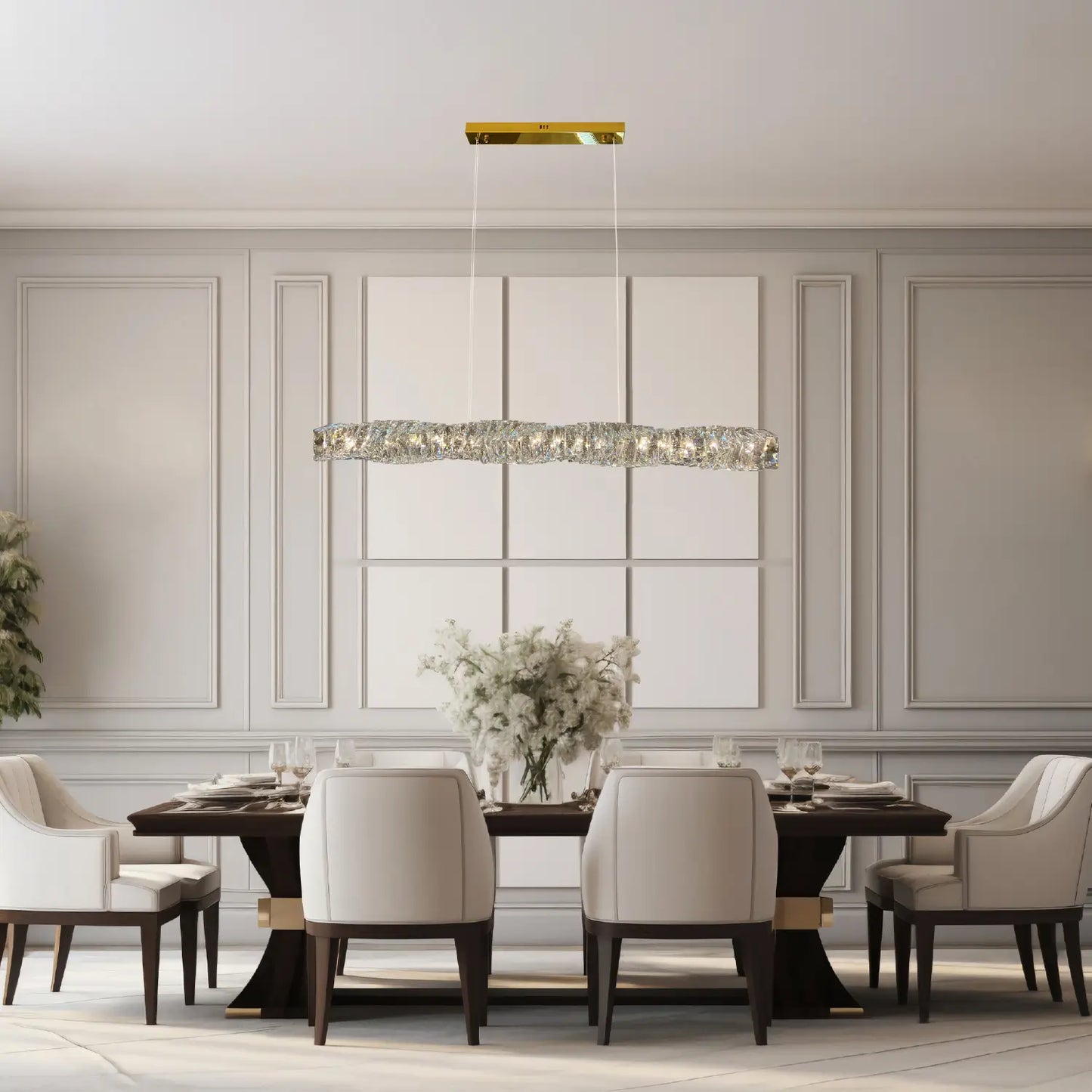Candil Contemporáneo 2CLAT111 Dorado Class Iluminación