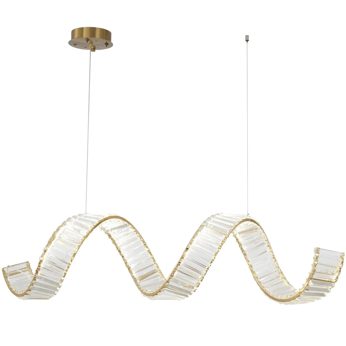 Candil Moderno Led 2CLAT67 Dorado Class Iluminación