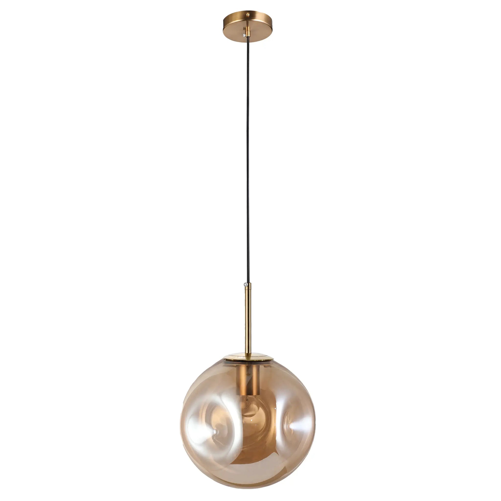 Candil Moderno 2CLDI102 Ámbar Dorado Individual Class Iluminación
