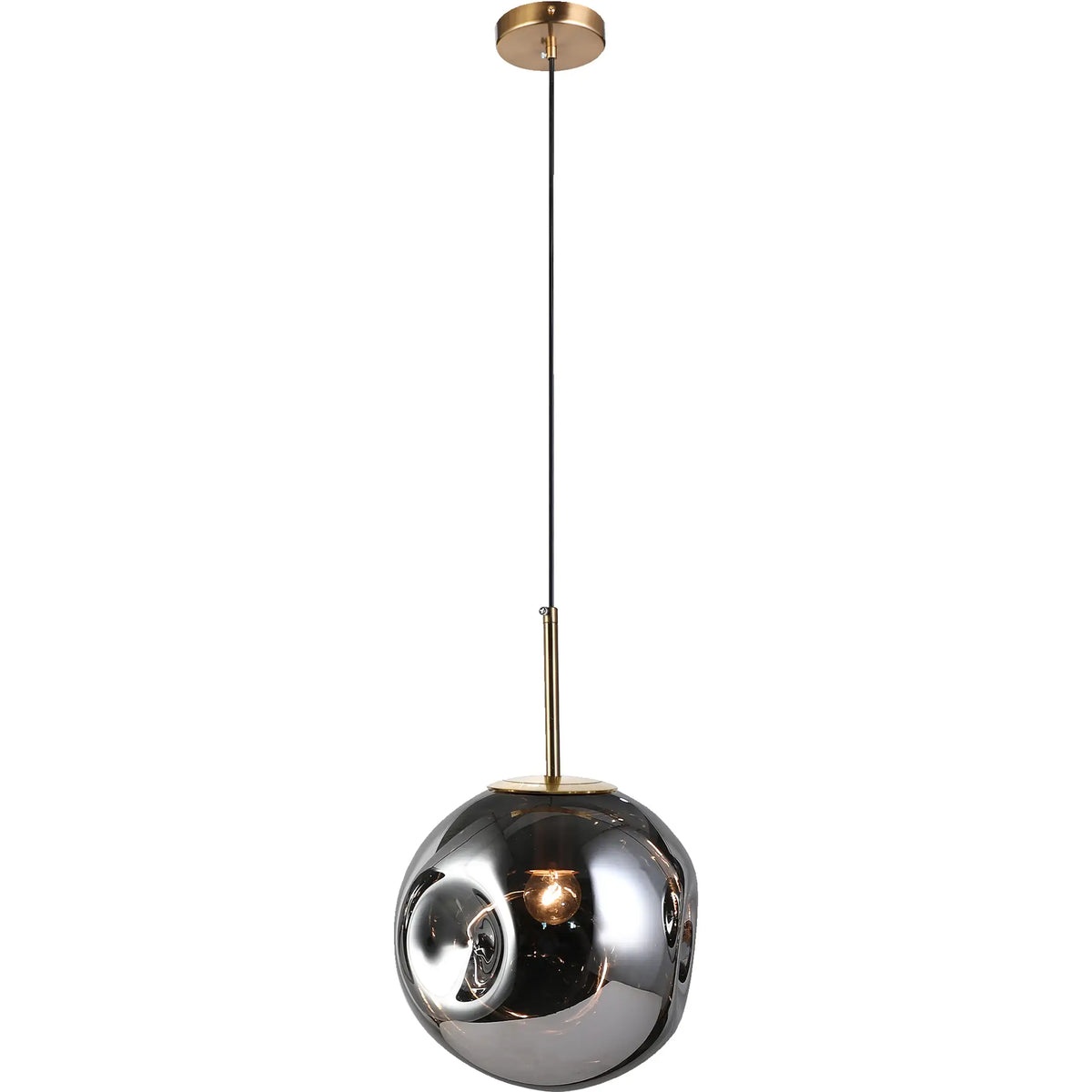 Candil Moderno 2CLDI105 Dorado Humo Individual Class Iluminación