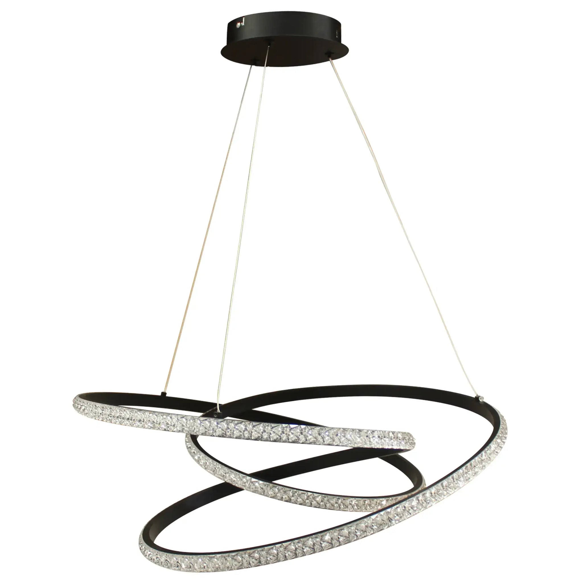 Candil Minimalista 2CLTP641 Negro Class Iluminación