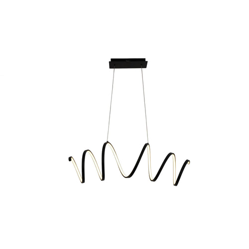 Candil Minimalista 2CLTP645 Negro Doble Altura Class Iluminación
