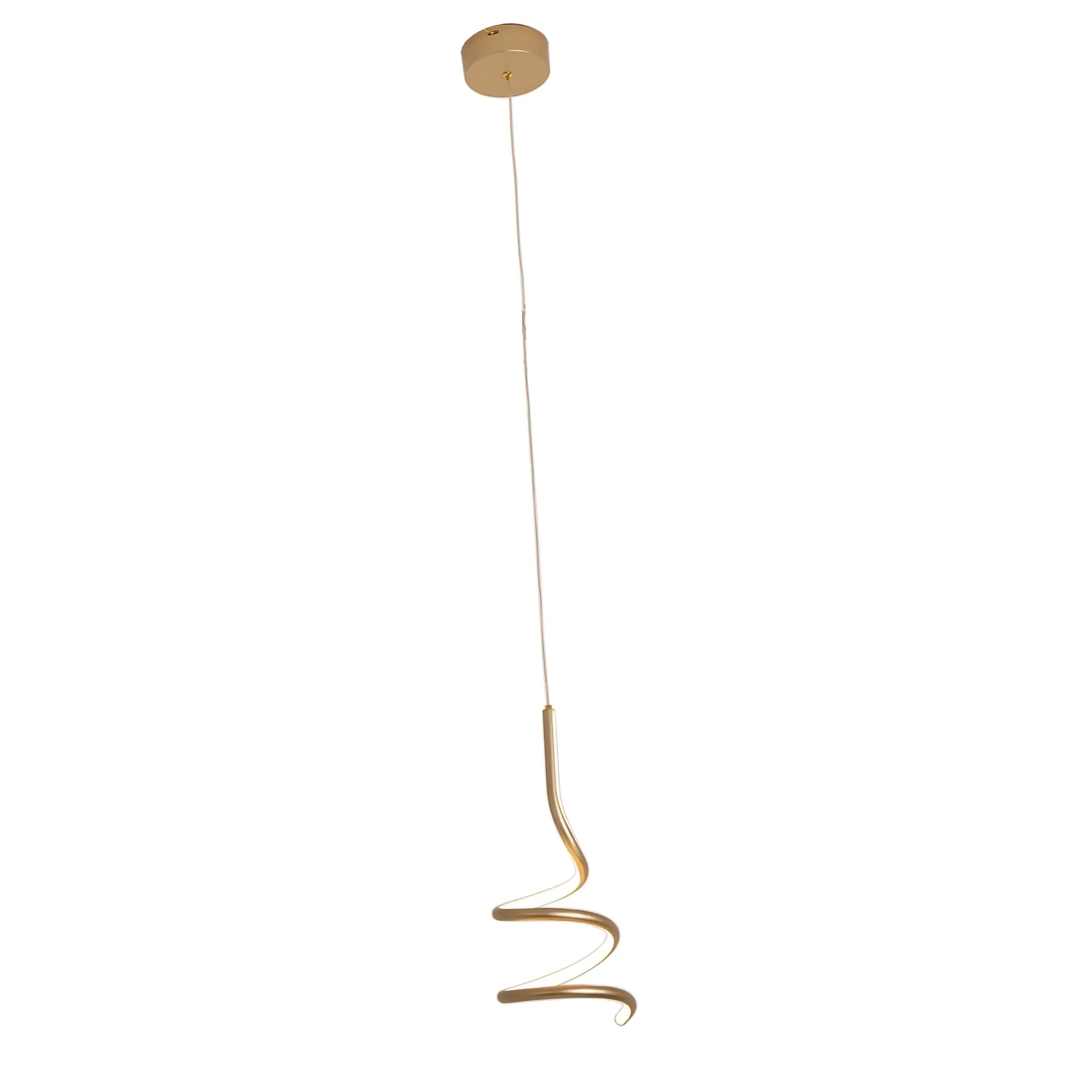 Candil Minimalista 2CLTP647 Dorado Mate Individual Class Iluminación