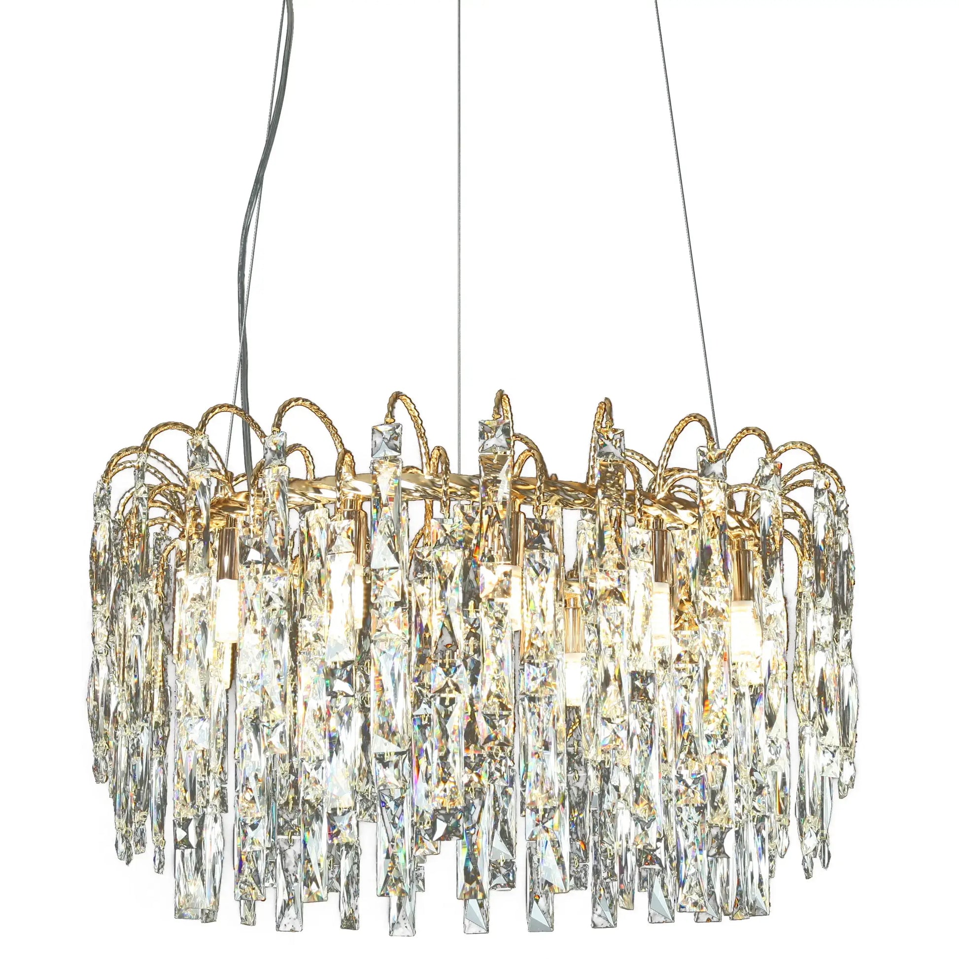 Candil Clásico 2CLTP661 Dorado con Cristal Class Iluminación