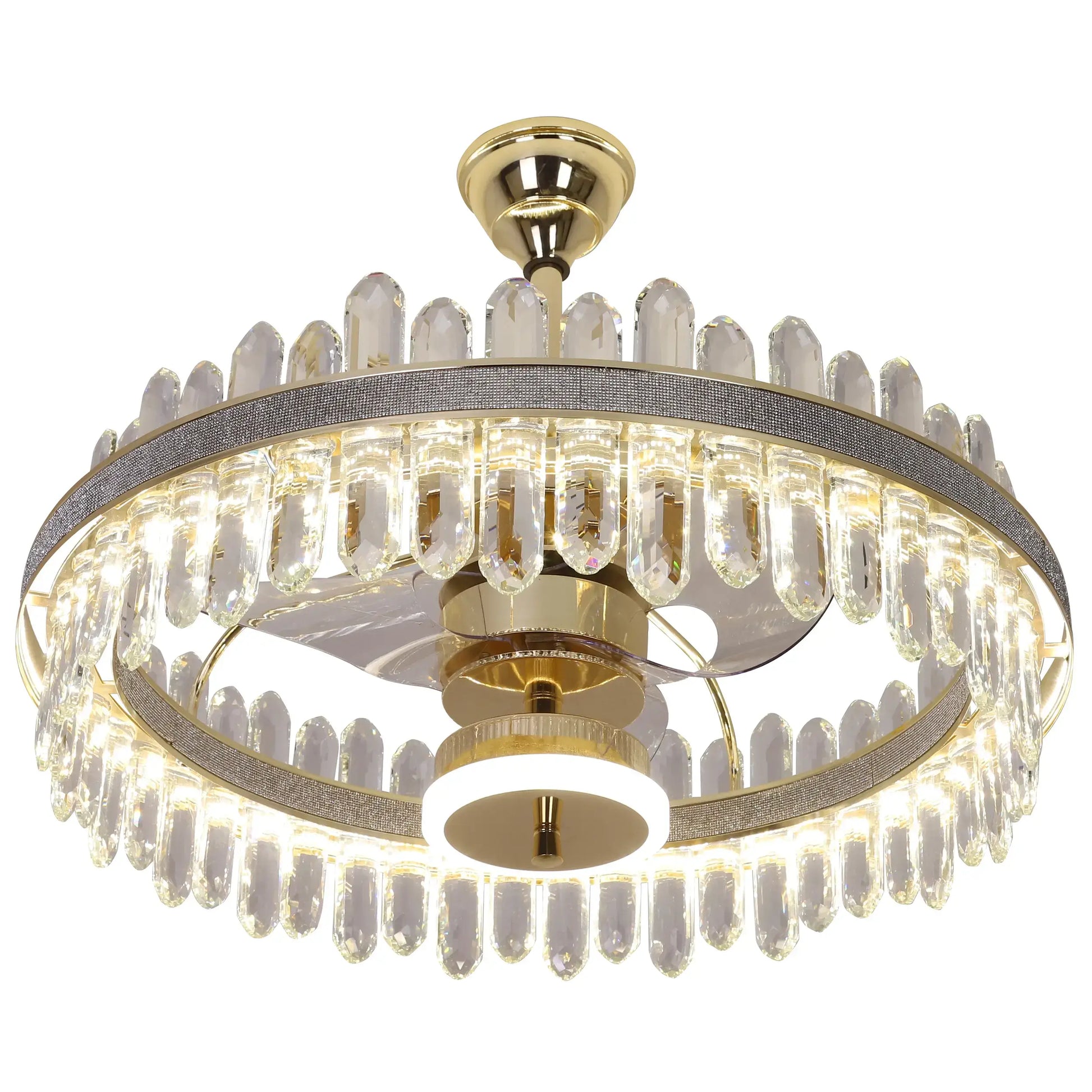 Ventilador Contemporáneo 2CLTP664 Dorado Class Iluminación