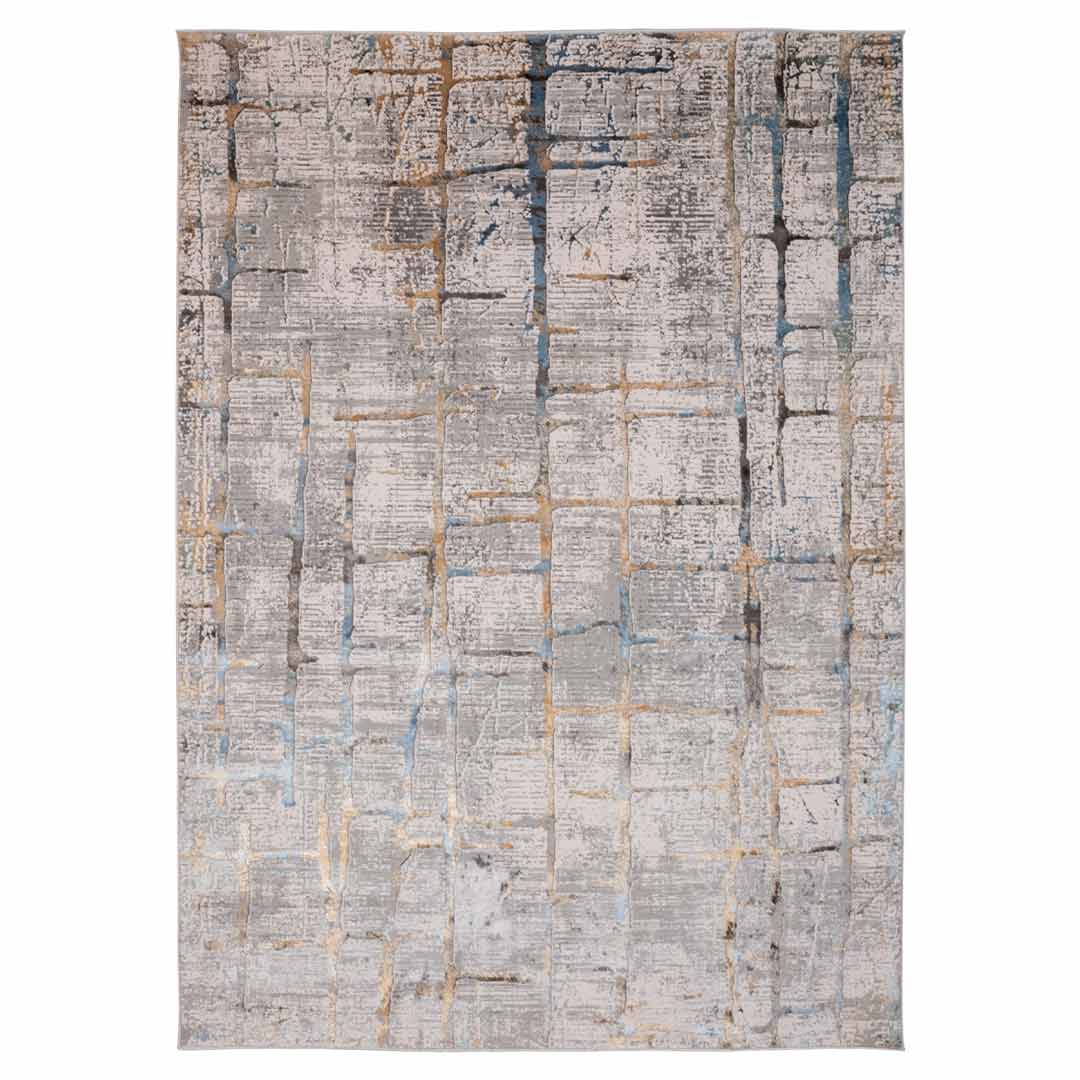 Tapete Decorativo Adara T2254 Verde / Oro – Abstracto · Interior