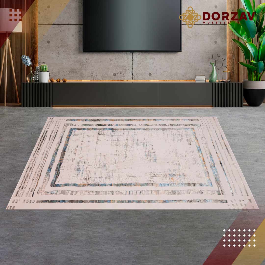 Tapete Decorativo Adara T2262 Verde / Oro – Contemporáneo · Interior