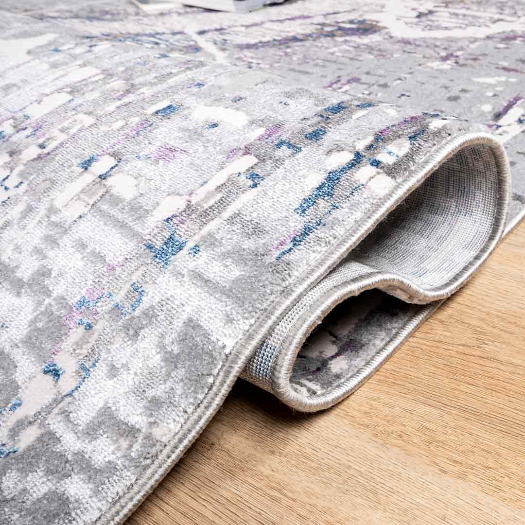 Tapete Decorativo Adara T2263 Gris / Gris – Abstracto · Interior