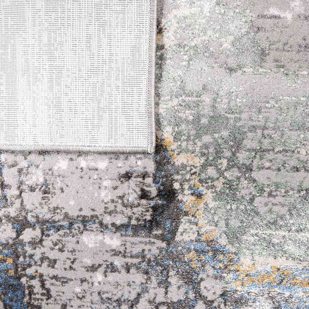 Tapete Decorativo Adara T2264 Verde / Oro – Abstracto · Interior