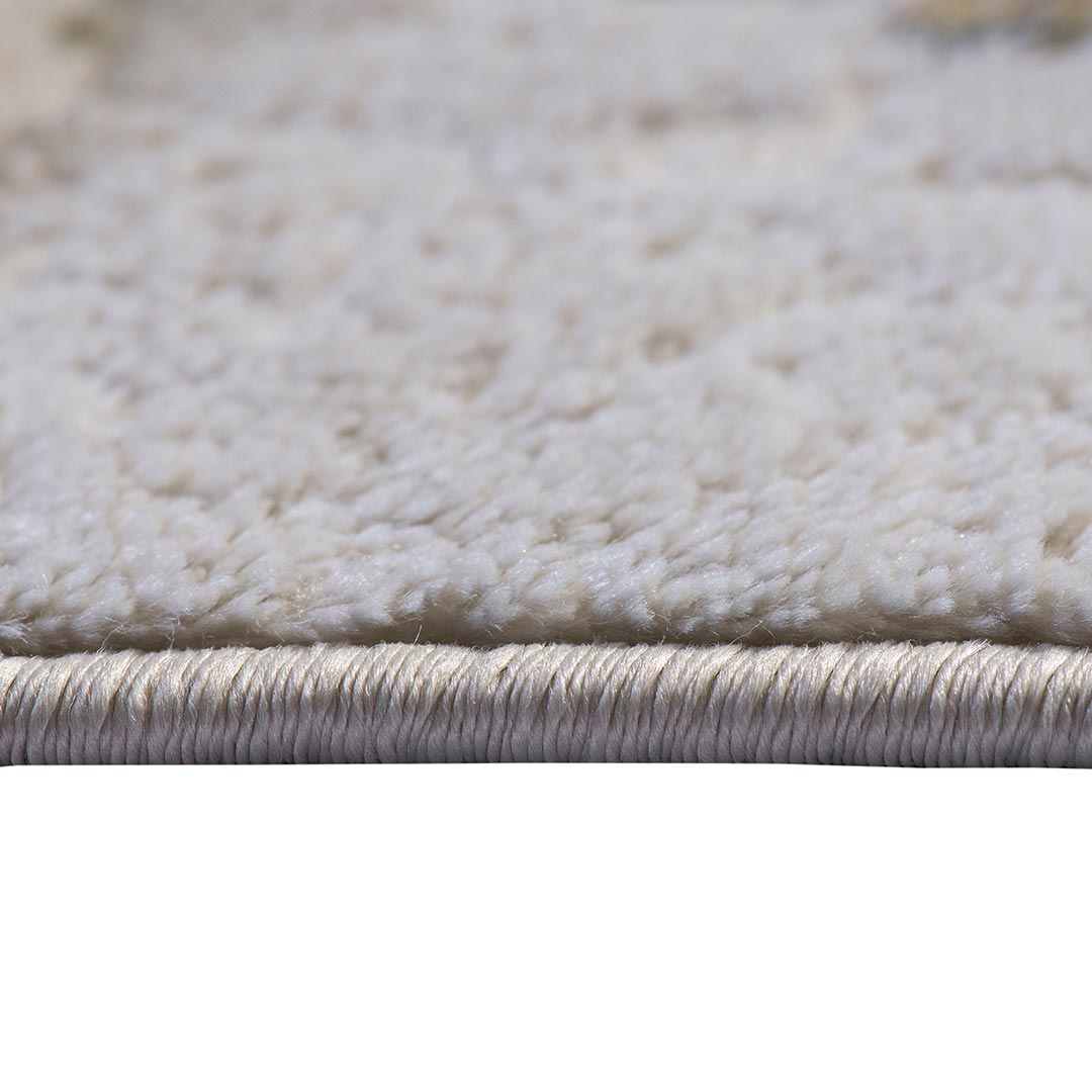Tapete Decorativo Amira 1012C Gris / Oro – Abstracto · Interior