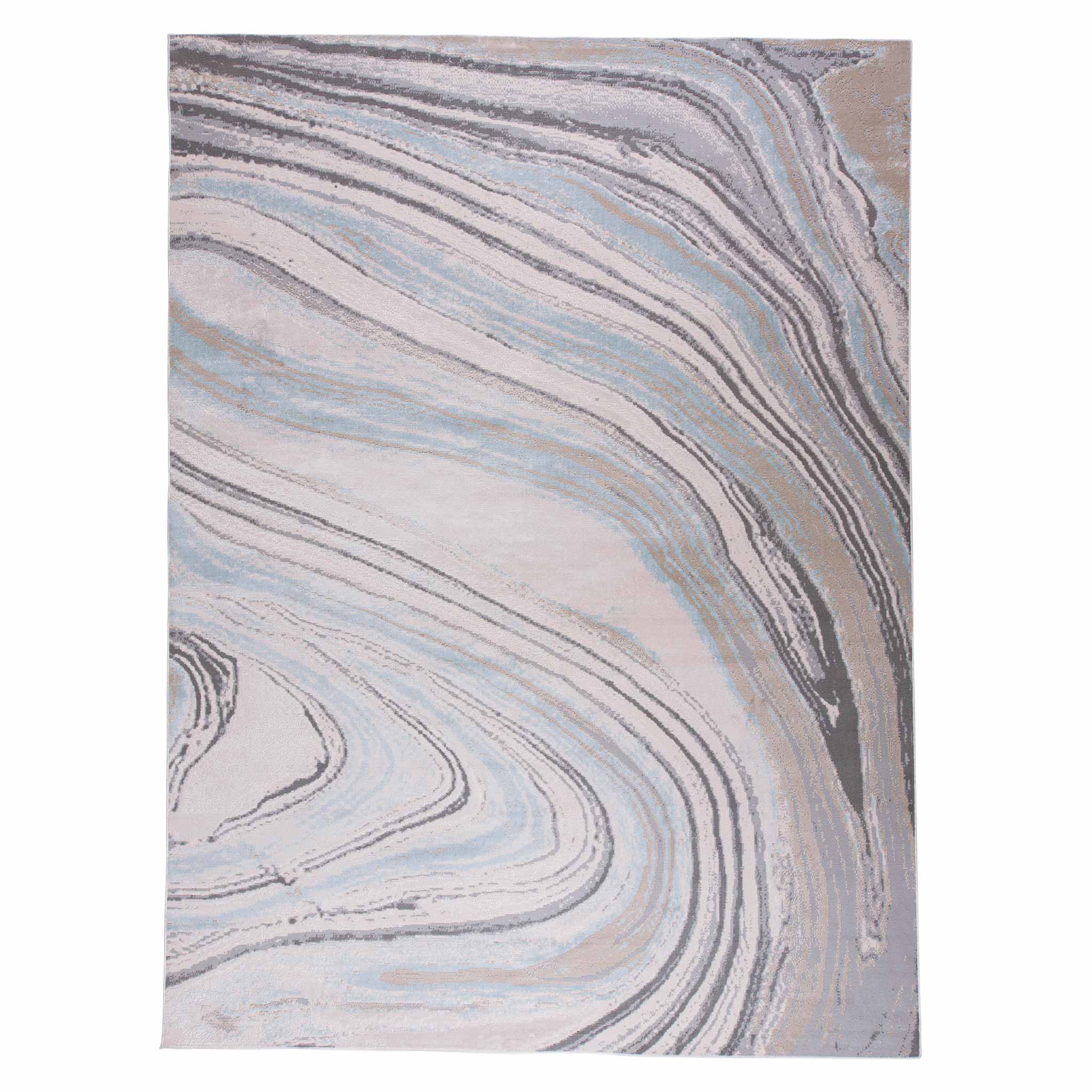 Tapete Decorativo Amira 1013C Gris – Abstracto · Interior
