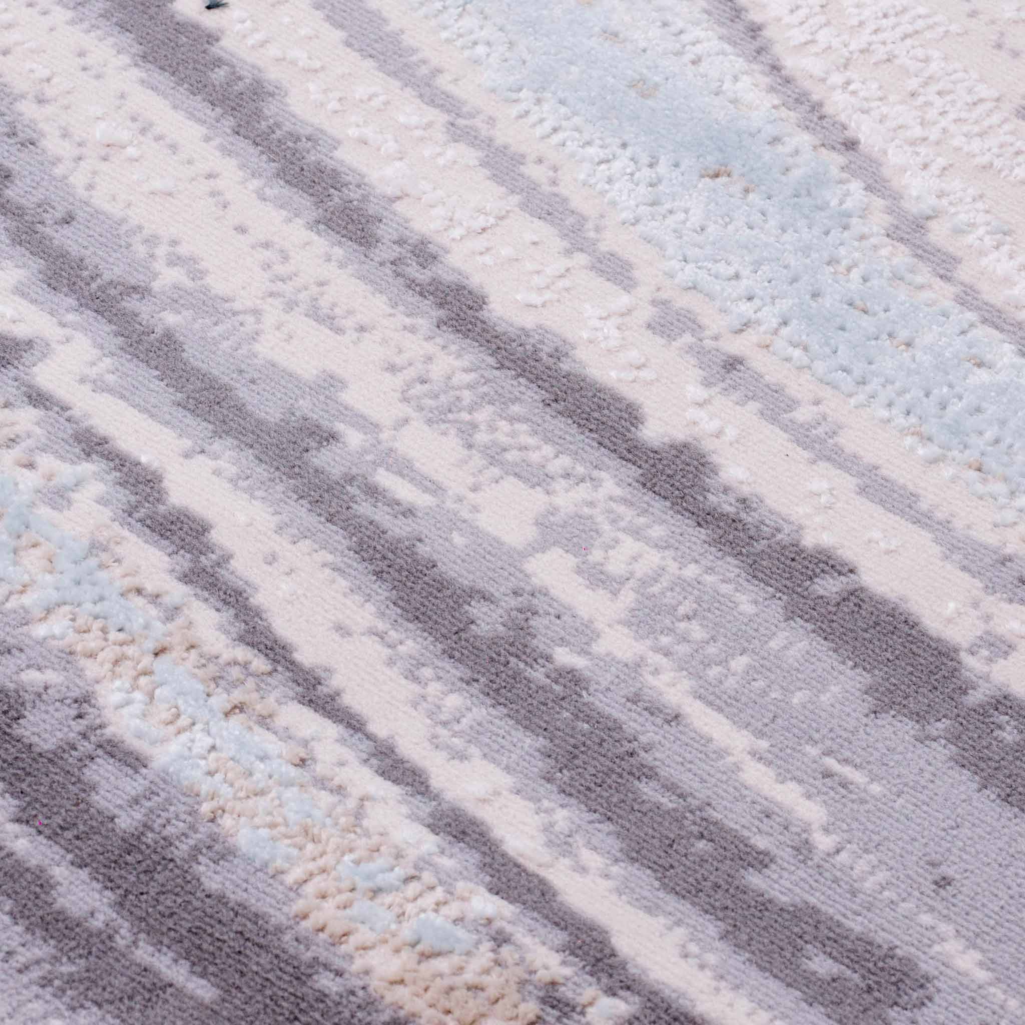 Tapete Decorativo Amira 1013C Gris – Abstracto · Interior