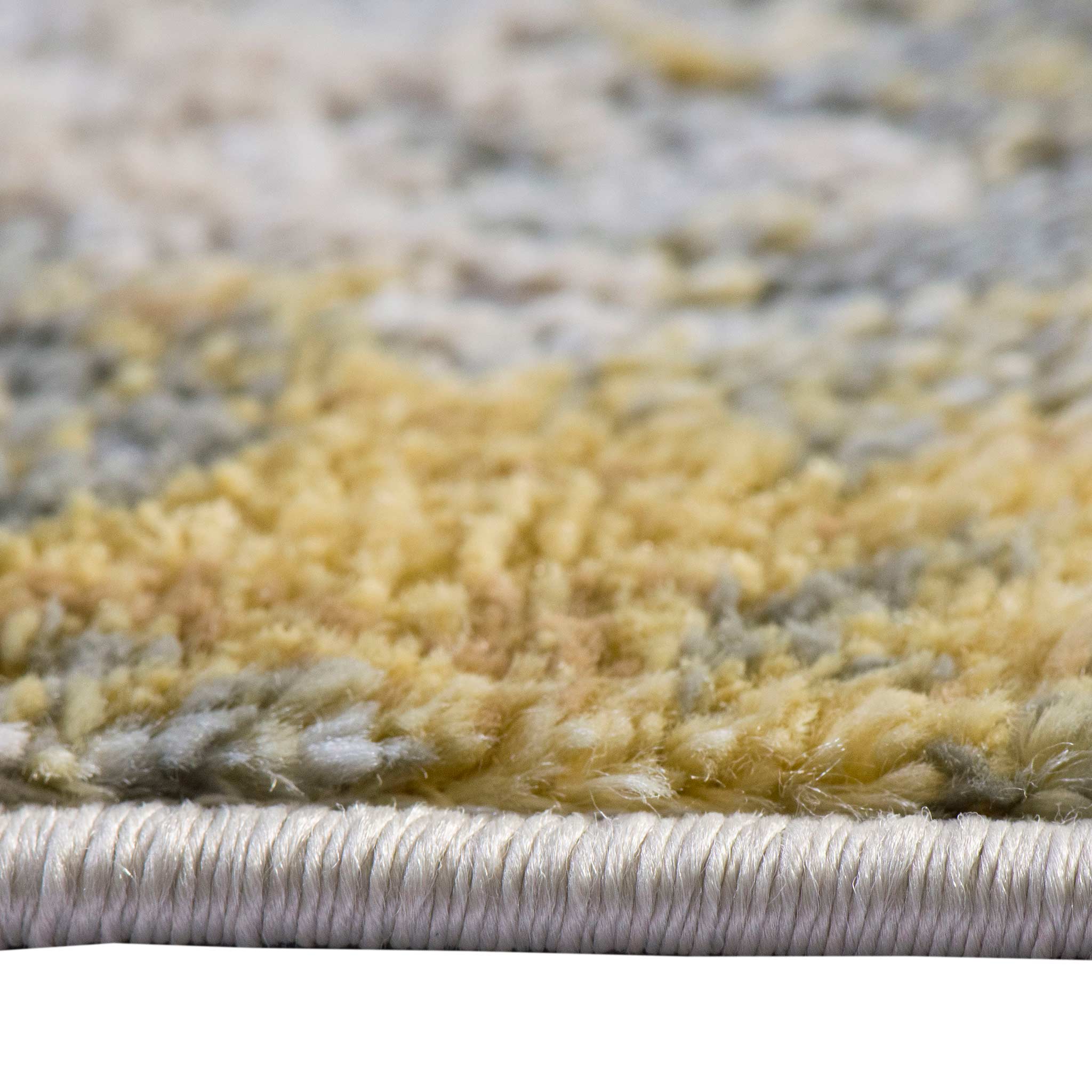 Tapete Decorativo Amira 1025C Dorado / Gris – Abstracto · Interior
