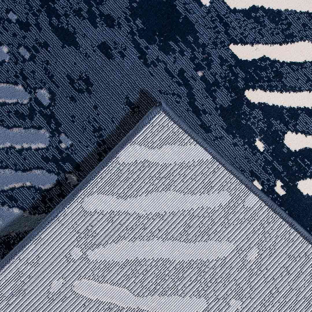 Tapete Decorativo Andora 1070C Azul Cobalto – Geométrico · Interior
