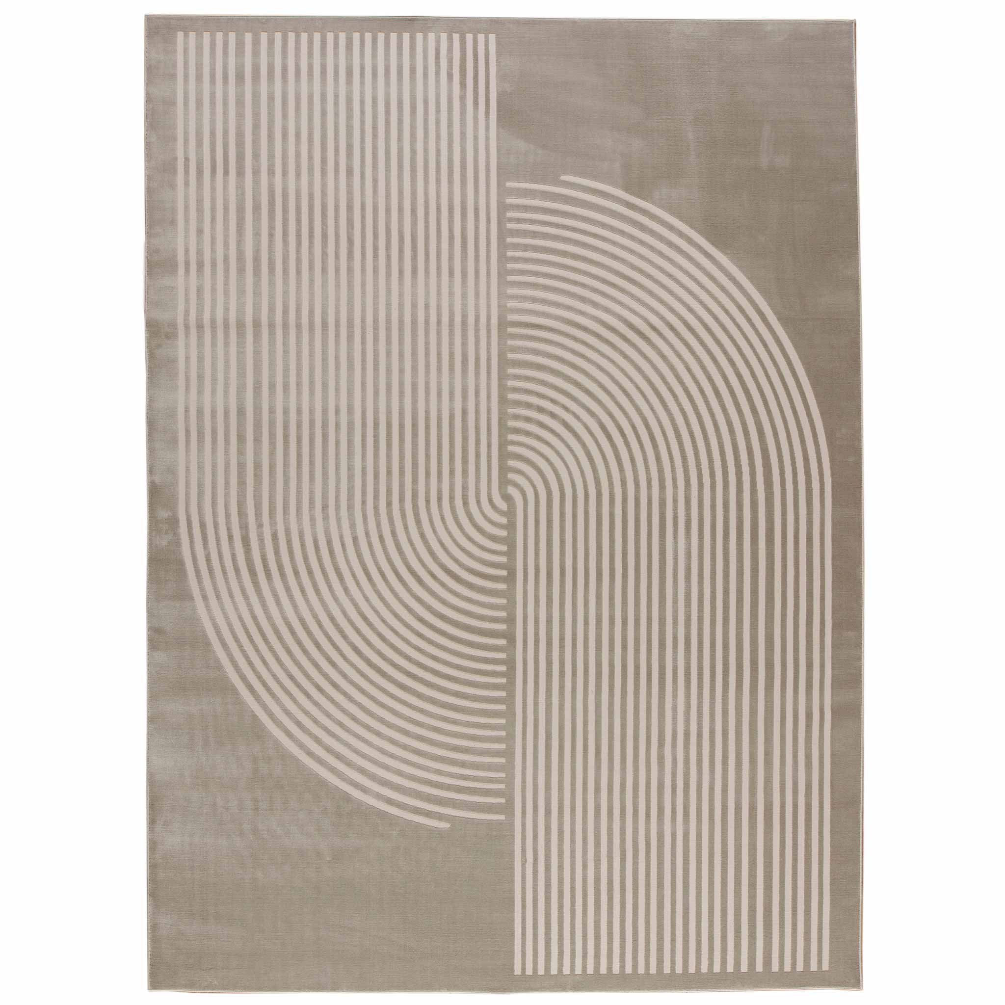 Tapete Decorativo Atmer 1069C Taupe – Geométrico · Interior