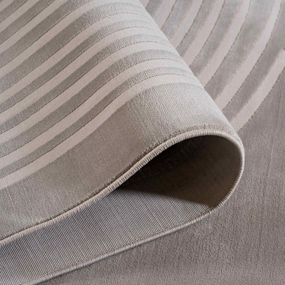 Tapete Decorativo Atmer 1069C Taupe – Geométrico · Interior