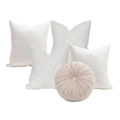Set 5 Cojines Decorativos A&A Alba — Serenidad Luminosa · Interior