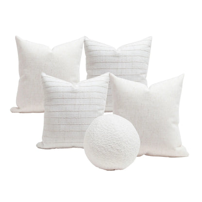 Set 5 Cojines Decorativos A&A Alba — Serenidad Minimalista · Interior