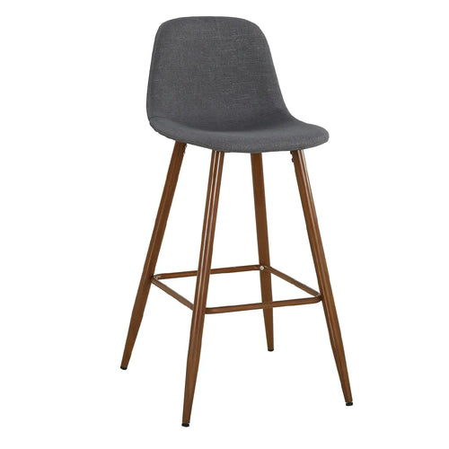 Banco Letto Estilo Mid Century - Madera - Gris