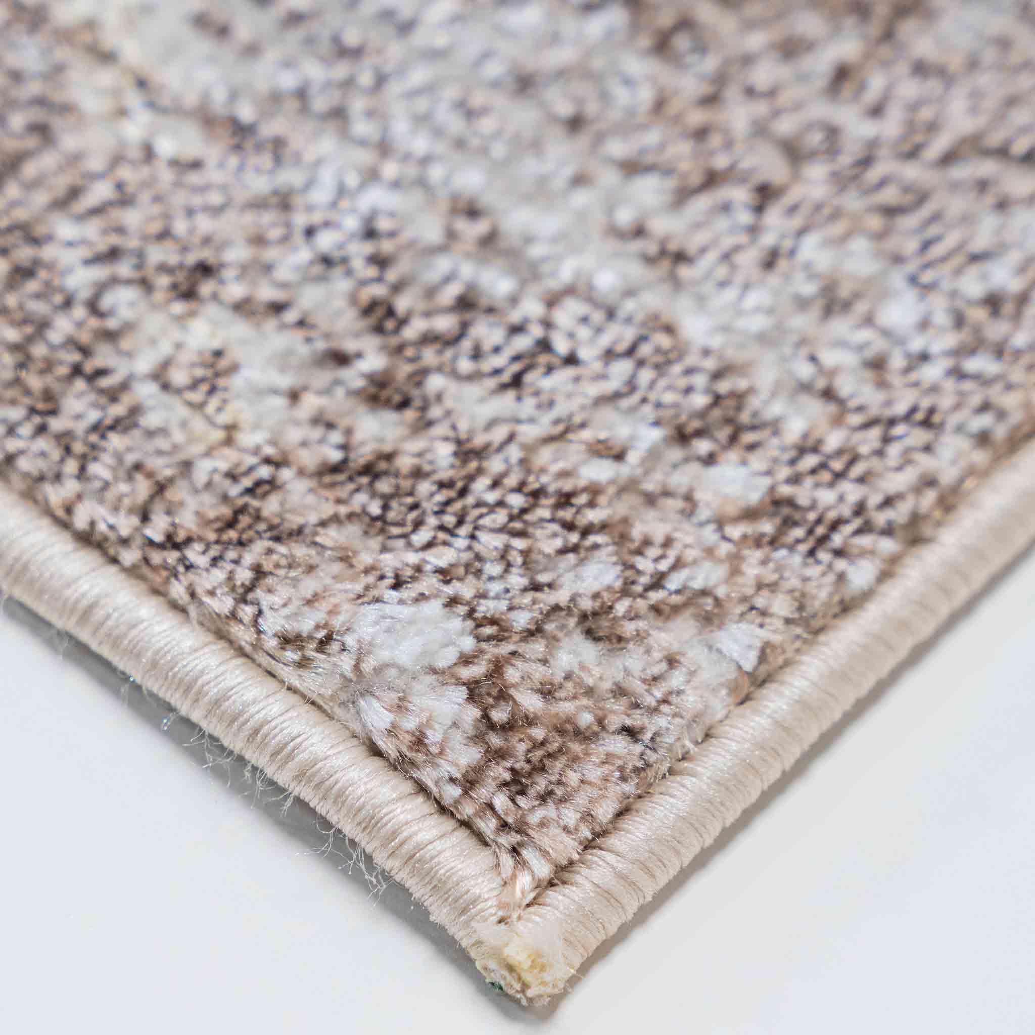 Tapete Decorativo Baltea R1008 Gris / Crema / Oro – Geométrico · Interior