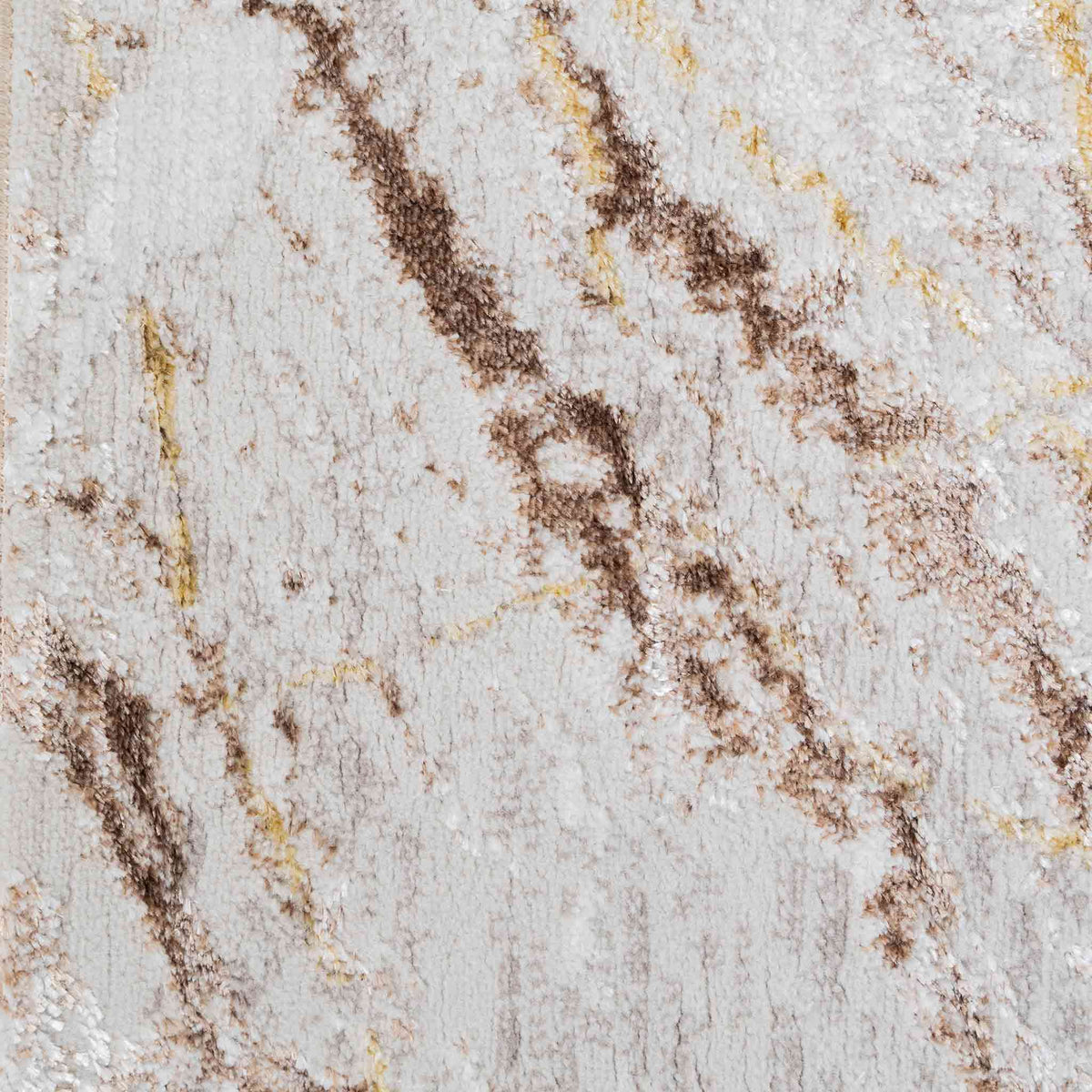 Tapete Decorativo Baltea R1010 Gris / Crema / Oro – Abstracto · Interior